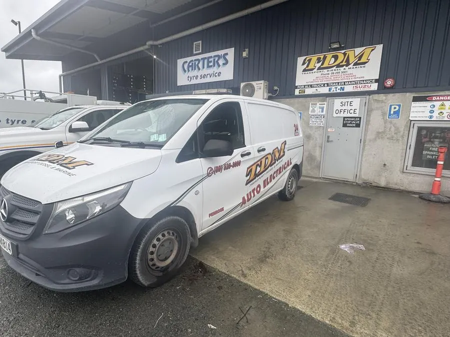 TDM auto electrical service van