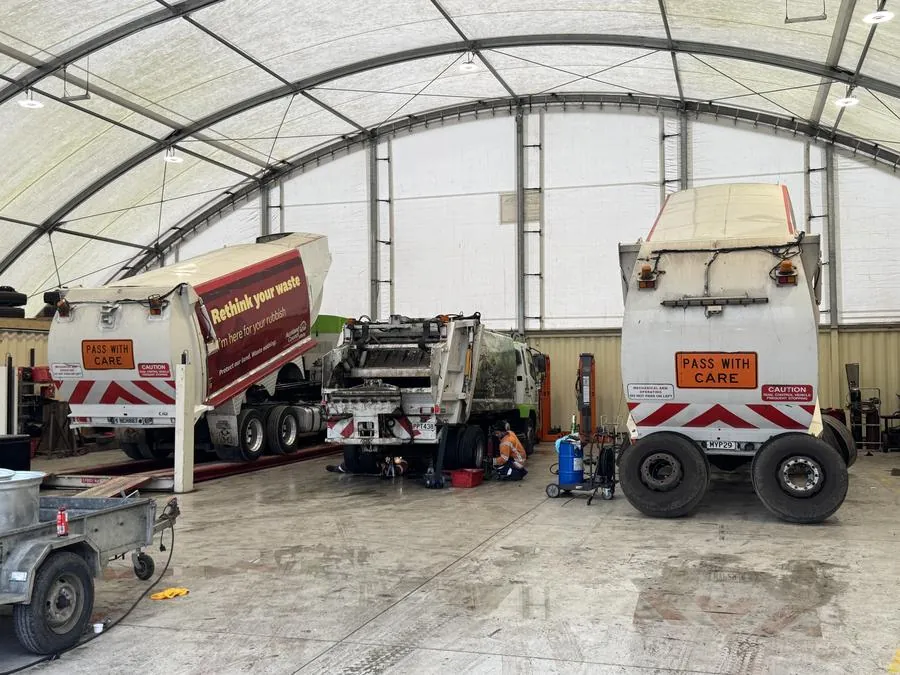 Fleet vehicles serviced at TDM workshop